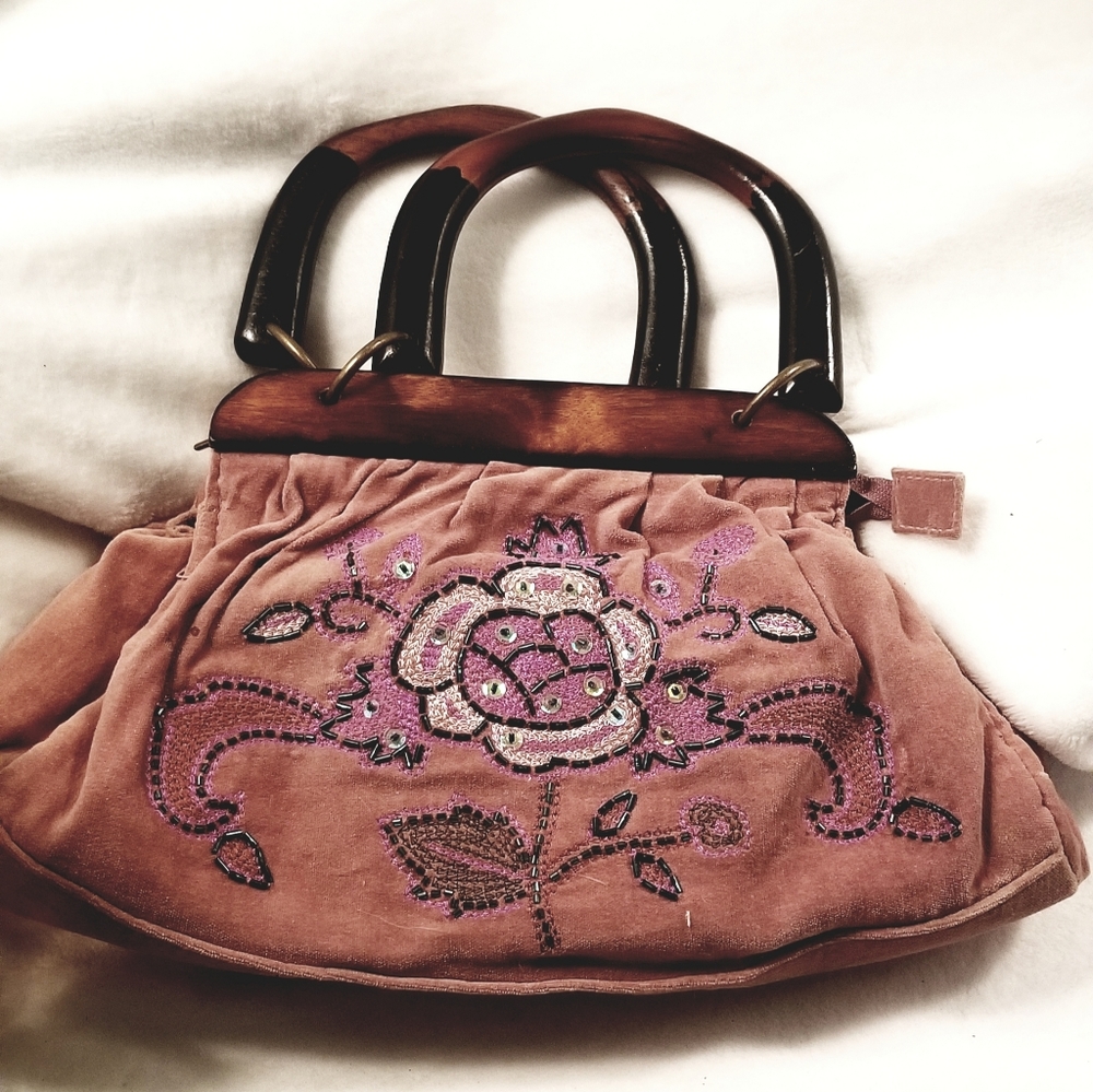 Mauve handbag